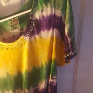 The dye dress